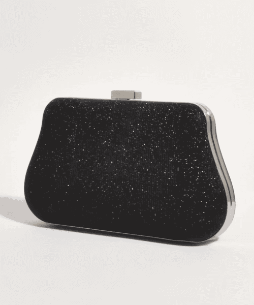 Alternative view of Black Roxy Deco Clutch